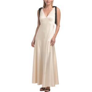 SELFIE LESLIE New York Minute Bow Shoulder Dress